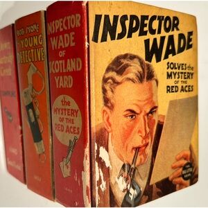 Three Vintage Hardcover Books Cooyright 1937